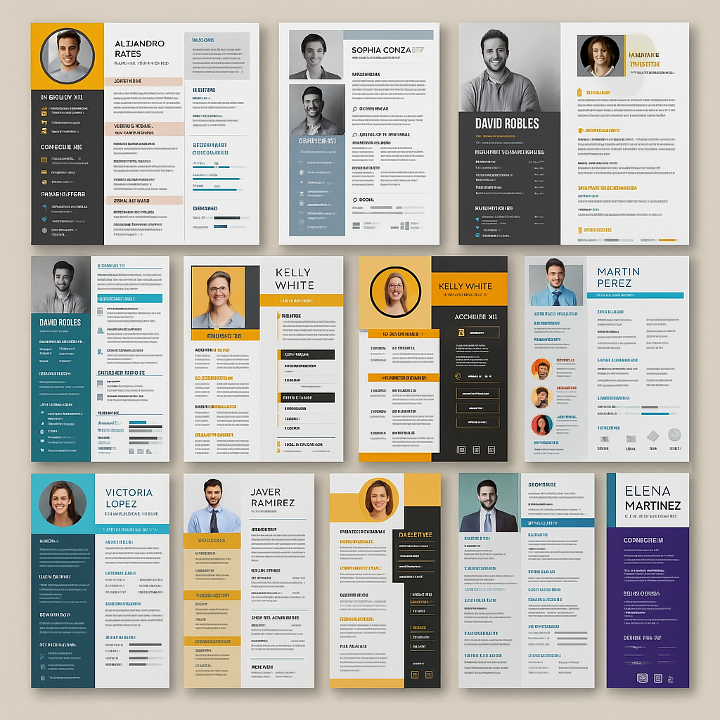 Pack 10 Curriculums Irresistibles + 5 GRATIS